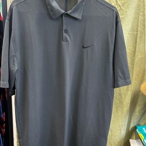 Nike Men's Charcoal Polo Shirt
